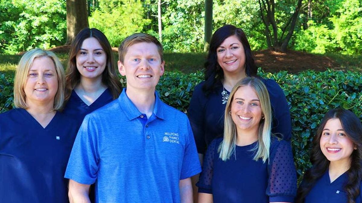 The Millpond Family Dental team in Cary, NC